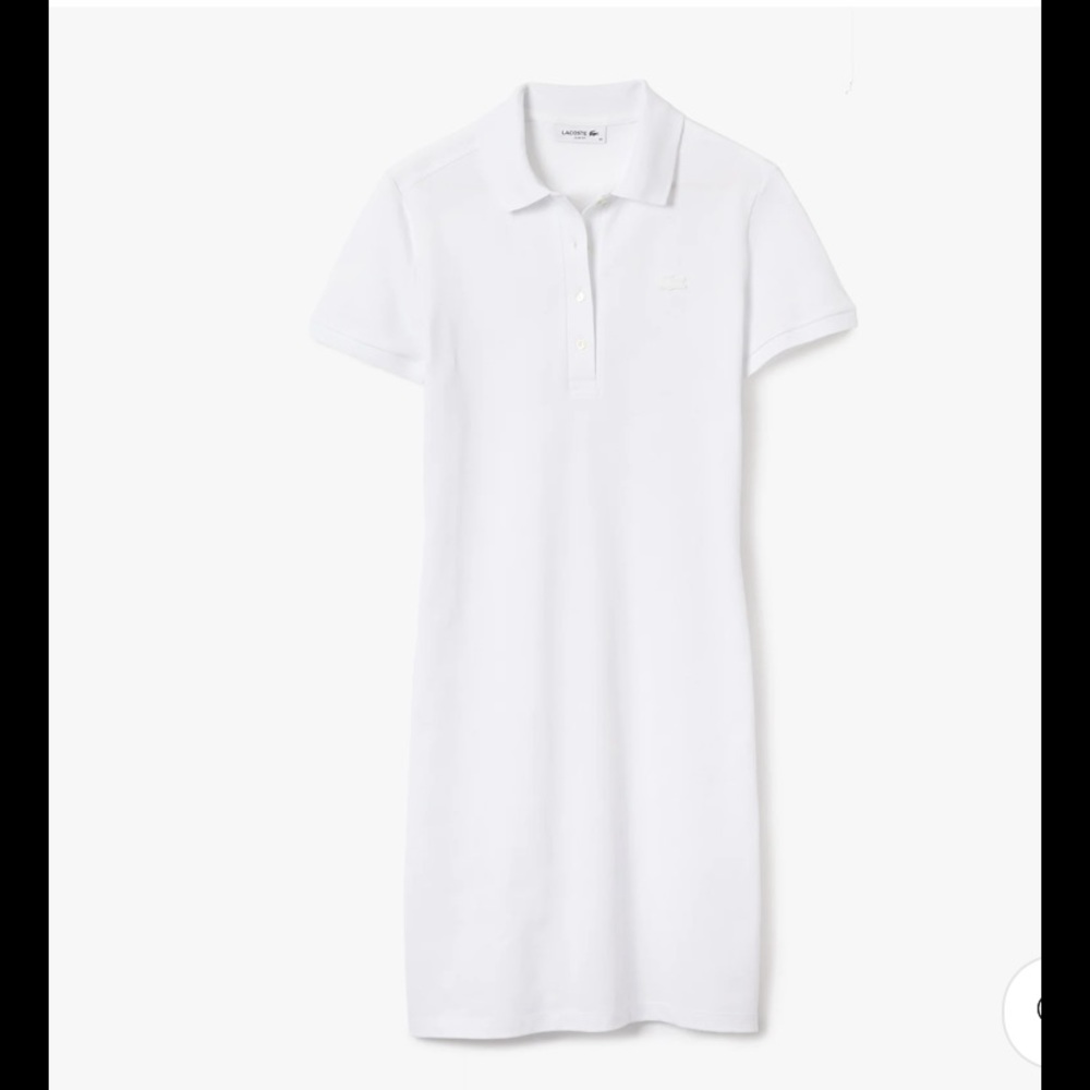 Women’s Lacoste Stretch Cotton Pique Polo Dress